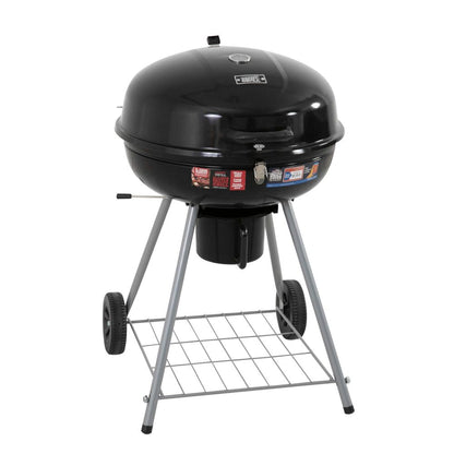 Outdoor BBQ Smoker Portable Charcoal Roaster V264-OTF-518S-BLK