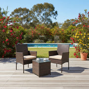 Dreamo Delightful 3 Piece Bistro Set V264-OTF-520S-BGE-US
