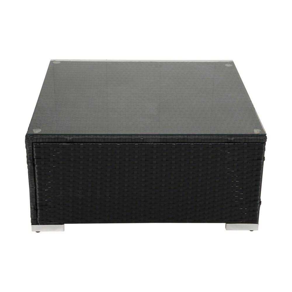 Veranda Fancy Grande Sofa Set V264-OTF-524S-BLK-AU-7PC