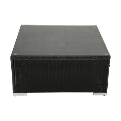 Veranda Fancy Grande Sofa Set V264-OTF-524S-BLK-AU-7PC