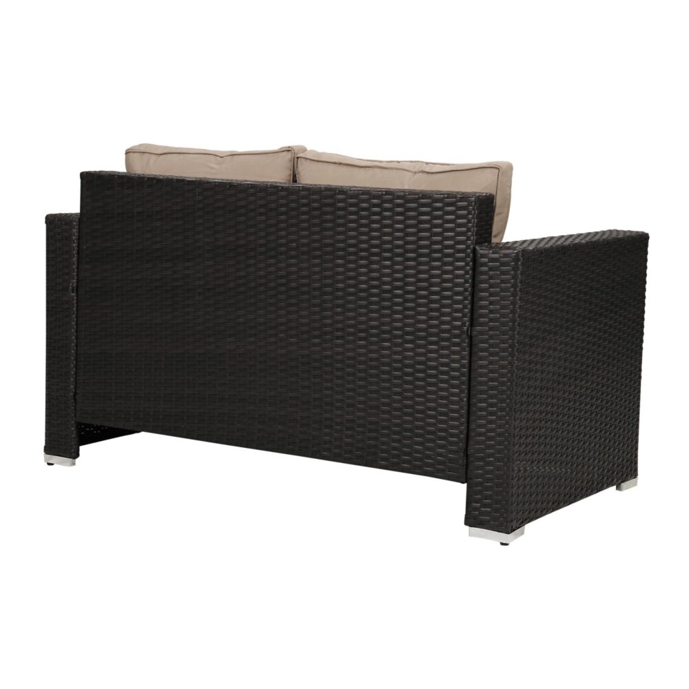 Harmony Haven Outdoor Sofa Set V264-OTF-525S-BRBGE-US-5PC