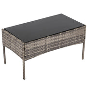 4 Seater Wicker Outdoor Lounge Set – Mixed Grey V264-OTF-529S-LGR