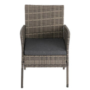 4 Seater Wicker Outdoor Lounge Set – Mixed Grey V264-OTF-529S-LGR