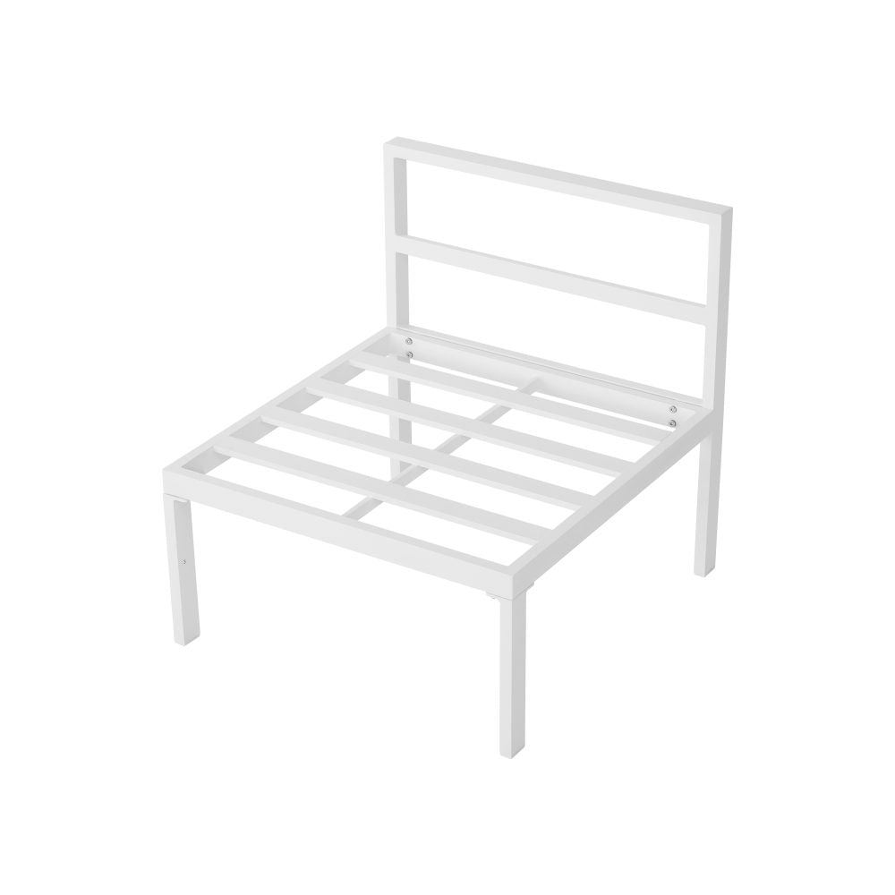 Outdoor White Modern 7 Piece Lounge Set V264-OTF-534A-WHE-7PC