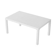 Outdoor White Modern 7 Piece Lounge Set V264-OTF-534A-WHE-7PC