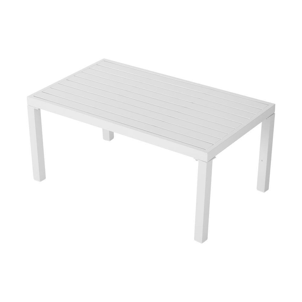 Outdoor White Modern 7 Piece Lounge Set V264-OTF-534A-WHE-7PC