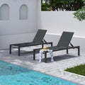 Adjustable Outdoor Sun Lounger in Aluminium Dark Grey V264-OTF-536A-DGR-NA-1