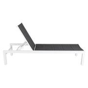 Adjustable Outdoor Sun Lounger in Aluminium White V264-OTF-536A-WHE-NA-1