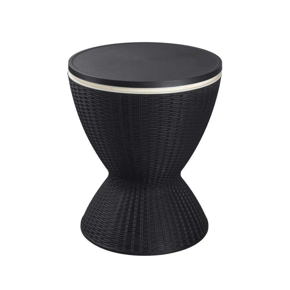 Garden Ice Cooler Table (Black) V264-OTF-537PP-BLK-NA-1
