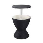 Garden Ice Cooler Table (Black) V264-OTF-537PP-BLK-NA-1