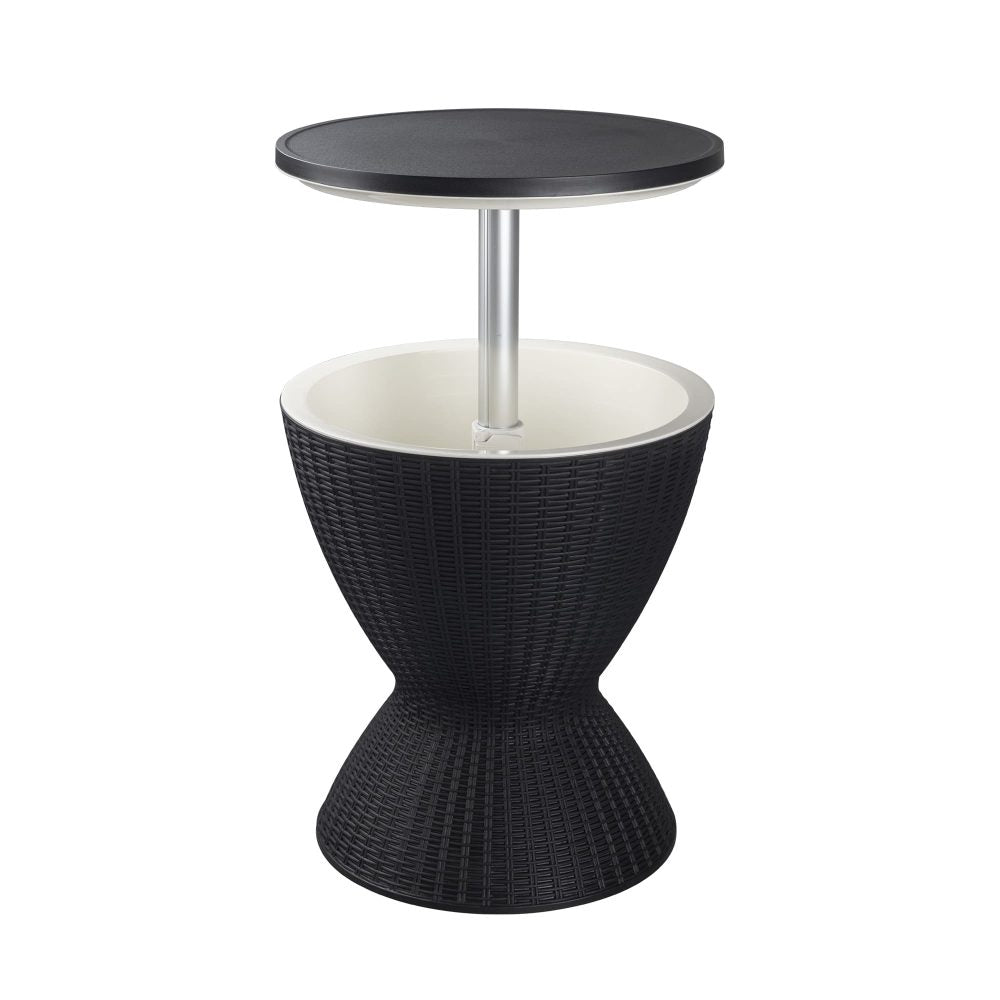 Garden Ice Cooler Table (Black) V264-OTF-537PP-BLK-NA-1