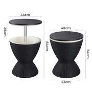 Garden Ice Cooler Table (Black) V264-OTF-537PP-BLK-NA-1
