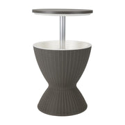 Taupe Ice Bucket Table V264-OTF-537PP-LGR-NA-1