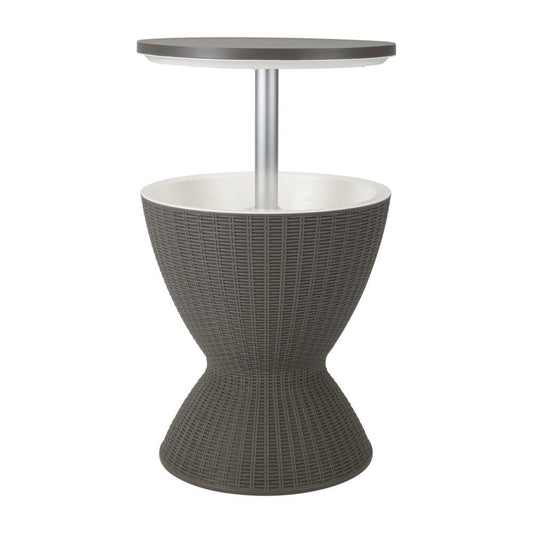 Taupe Ice Bucket Table V264-OTF-537PP-LGR-NA-1