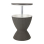 Taupe Ice Bucket Table V264-OTF-537PP-LGR-NA-1