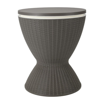 Taupe Ice Bucket Table V264-OTF-537PP-LGR-NA-1