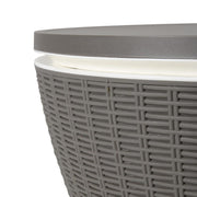 Taupe Ice Bucket Table V264-OTF-537PP-LGR-NA-1