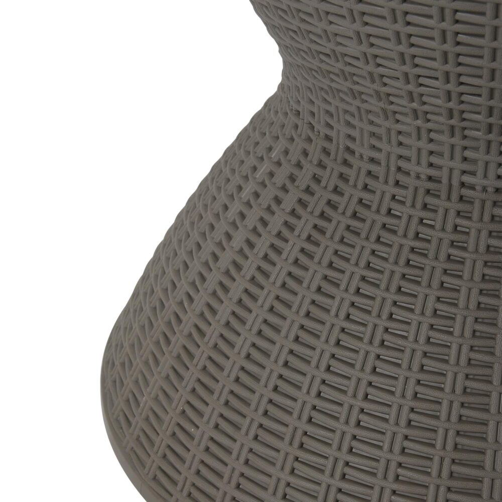 Taupe Ice Bucket Table V264-OTF-537PP-LGR-NA-1