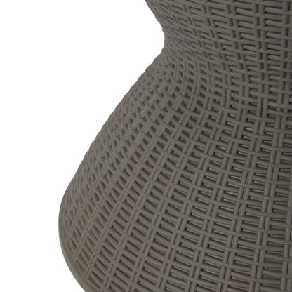 Taupe Ice Bucket Table V264-OTF-537PP-LGR-NA-1