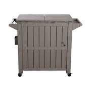 Garden Bar Serving Cart with Cooler (Taupe) V264-OTF-539PP-LGR-NA-1