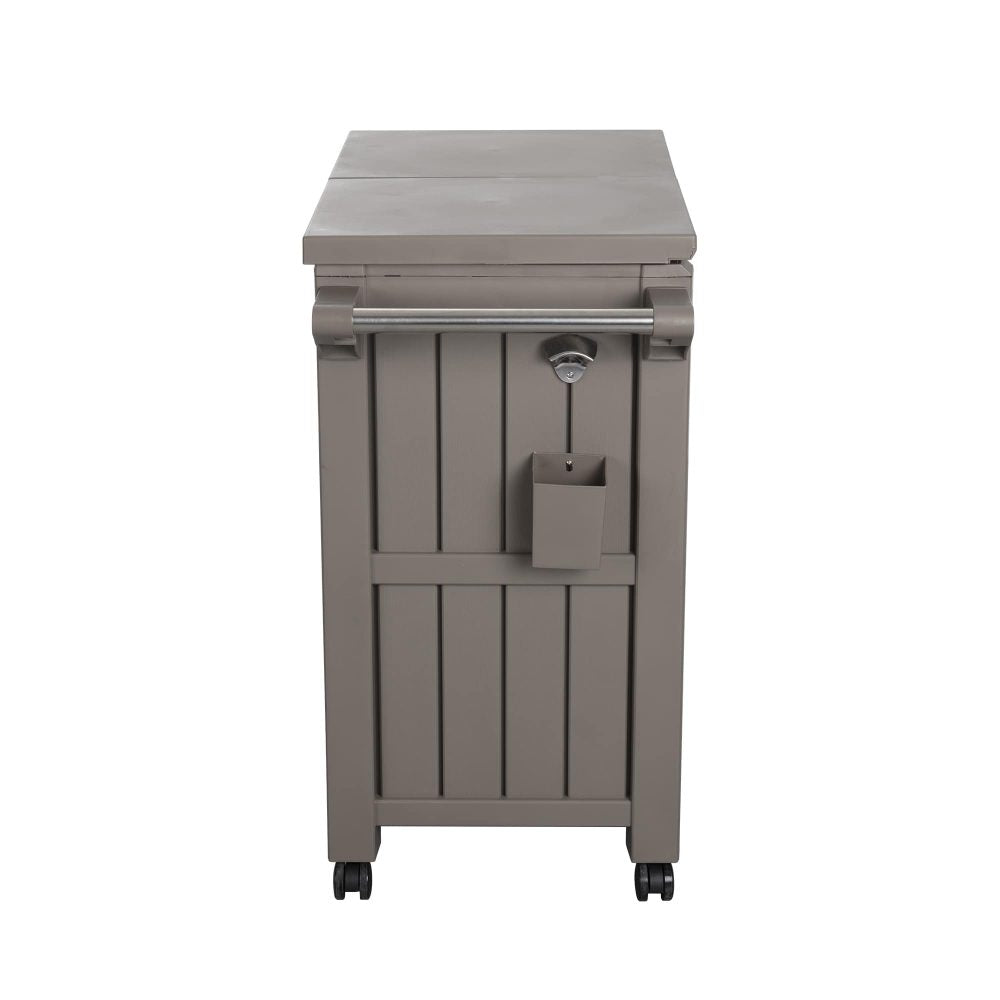 Garden Bar Serving Cart with Cooler (Taupe) V264-OTF-539PP-LGR-NA-1