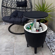 Black Ice Bucket Table V264-OTF-542PP-BLK-NA-1