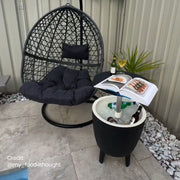 Black Ice Bucket Table V264-OTF-542PP-BLK-NA-1