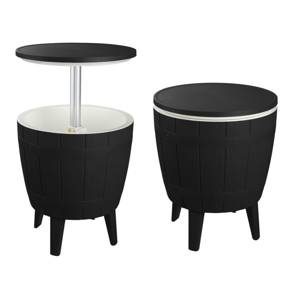 Black Ice Bucket Table V264-OTF-542PP-BLK-NA-1