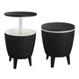 Black Ice Bucket Table V264-OTF-542PP-BLK-NA-1