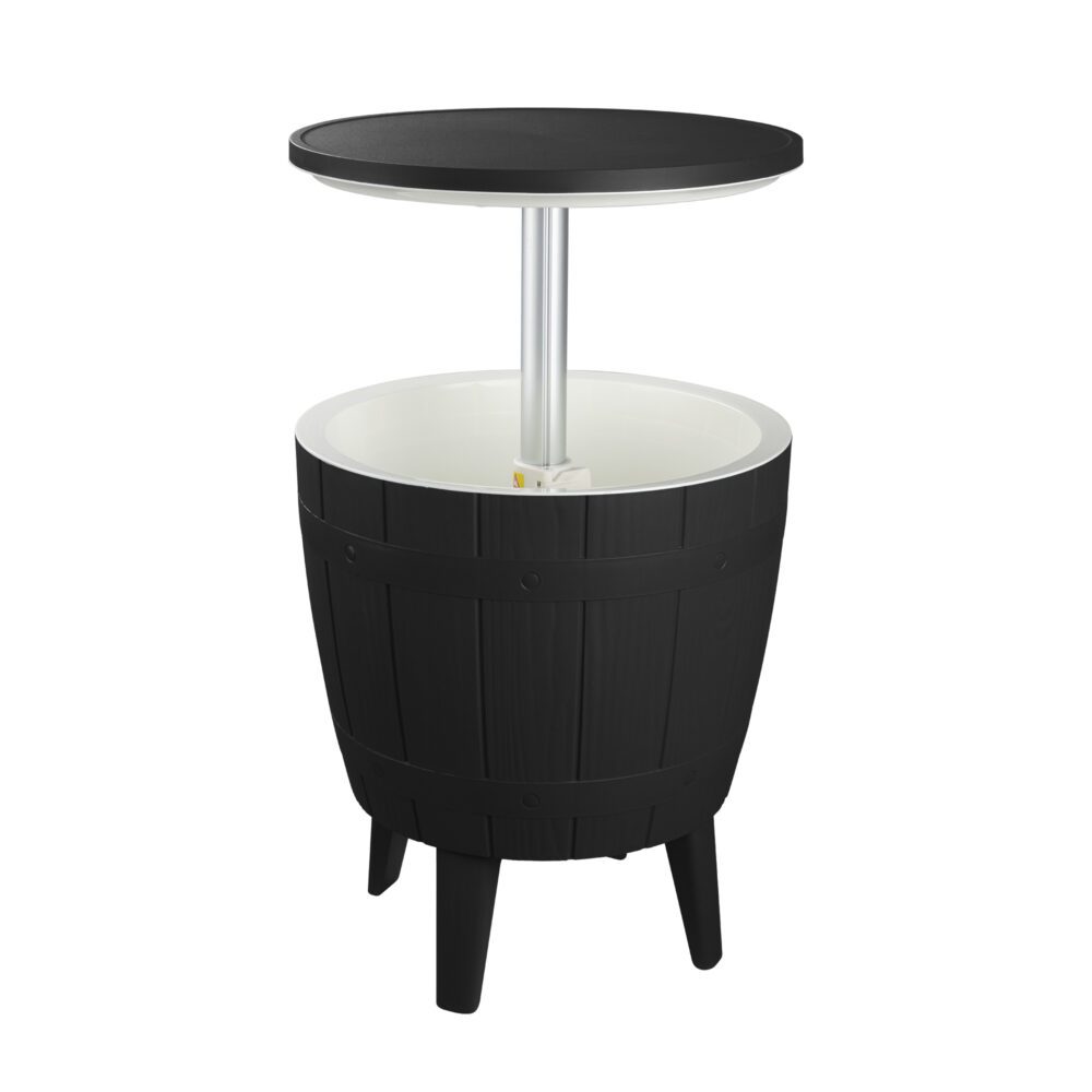 Black Ice Bucket Table V264-OTF-542PP-BLK-NA-1