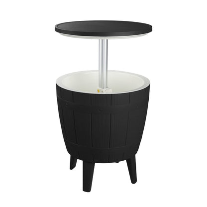 Black Ice Bucket Table V264-OTF-542PP-BLK-NA-1