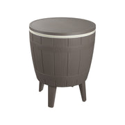 Taupe Cooler Table V264-OTF-542PP-LGR-NA-1