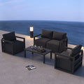 Alfresco Serenity Outdoor Lounge Set - Charcoal Grey V264-OTF-543A-DGR-5PC