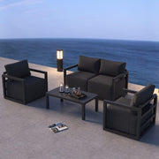 Alfresco Serenity Outdoor Lounge Set - Charcoal Grey V264-OTF-543A-DGR-5PC