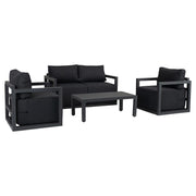 Alfresco Serenity Outdoor Lounge Set - Charcoal Grey V264-OTF-543A-DGR-5PC