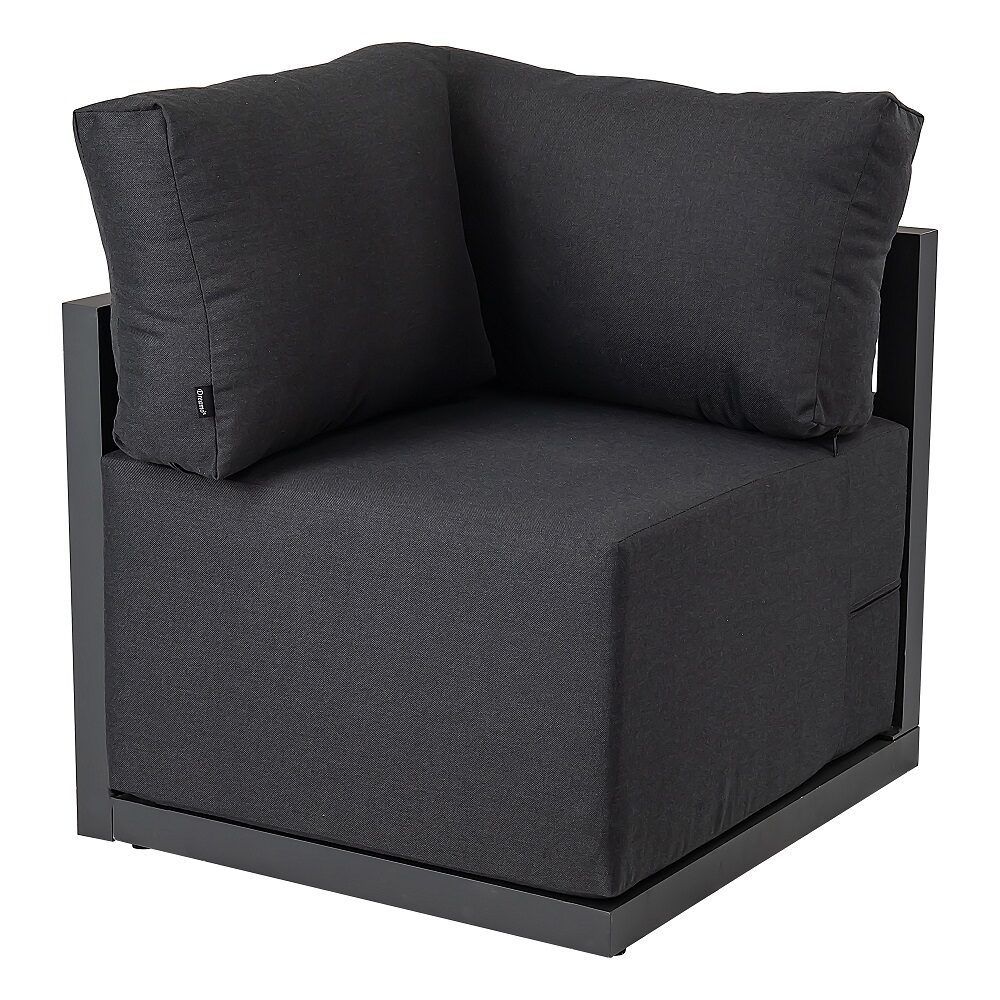Alfresco 7-Seat Garden Lounge Set - Charcoal Grey V264-OTF-543A-DGR-8PC
