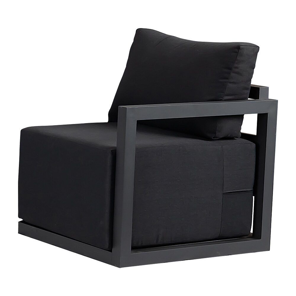 Alfresco 7-Seat Garden Lounge Set - Charcoal Grey V264-OTF-543A-DGR-8PC