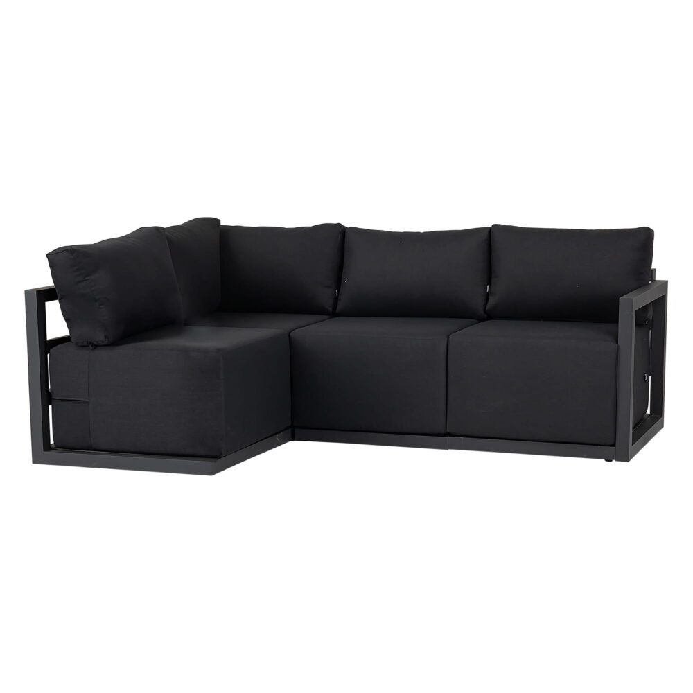 Four-Seat Alfresco Harmony Set - Charcoal Grey V264-OTF-543A-DGR-N5PC