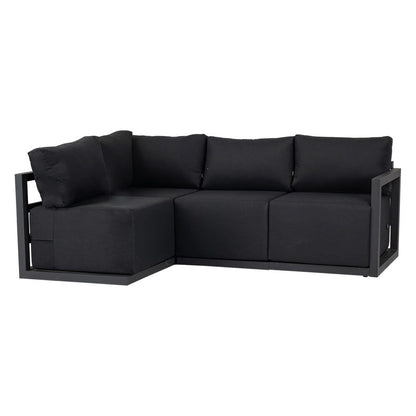 Four-Seat Alfresco Harmony Set - Charcoal Grey V264-OTF-543A-DGR-N5PC