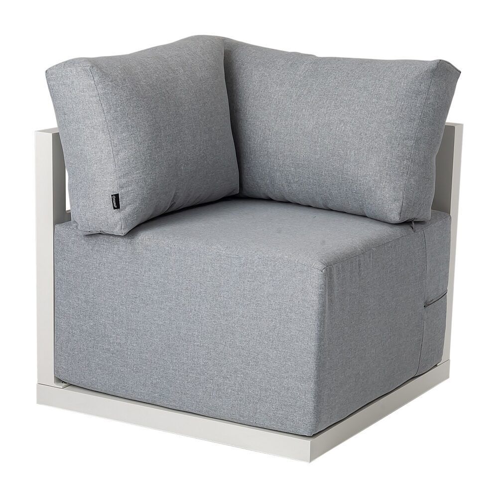 Alfresco 7-Seat Garden Lounge Set - White V264-OTF-543A-WHE-8PC