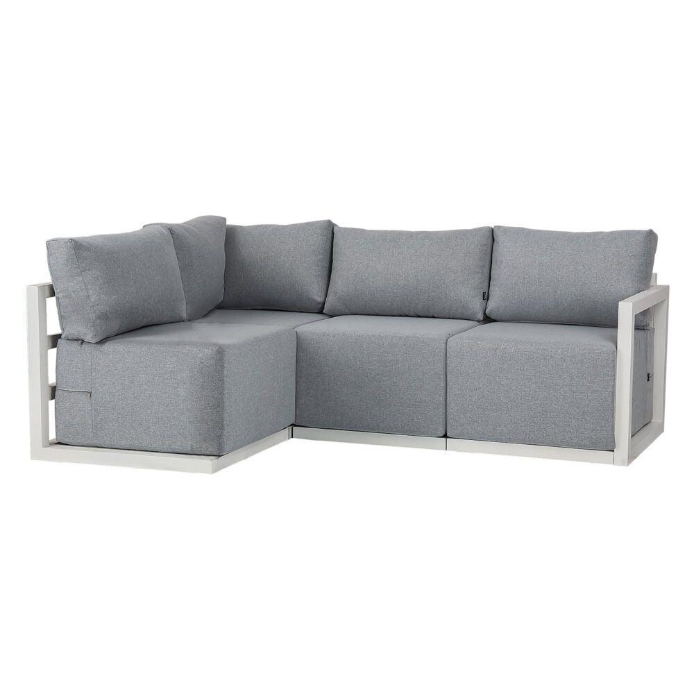 Four-Seat Alfresco Harmony Set - White V264-OTF-543A-WHE-N5PC