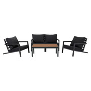 Aidan Garden Furniture Set in Slate Grey - 5 pieces V264-OTF-544A-DGR-5PC