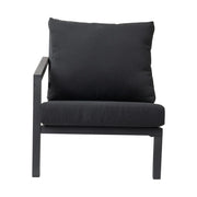Aidan Garden Furniture Set in Slate Grey - 5 pieces V264-OTF-544A-DGR-5PC