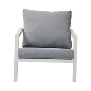 Aidan Garden Furniture Set in White - 5 pieces V264-OTF-544A-WHE-5PC