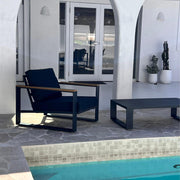 5 Seater Grandeur Lounge Suite - Charcoal Grey V264-OTF-545A-DGR-6PC