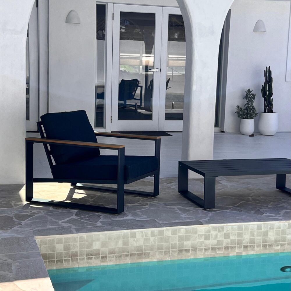 5 Seater Grandeur Lounge Suite - Charcoal Grey V264-OTF-545A-DGR-6PC