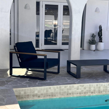 5 Seater Grandeur Lounge Suite - Charcoal Grey V264-OTF-545A-DGR-6PC
