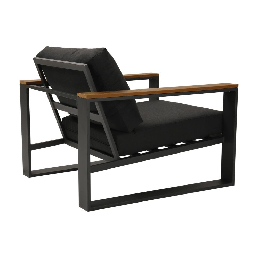 5 Seater Grandeur Lounge Suite - Charcoal Grey V264-OTF-545A-DGR-6PC