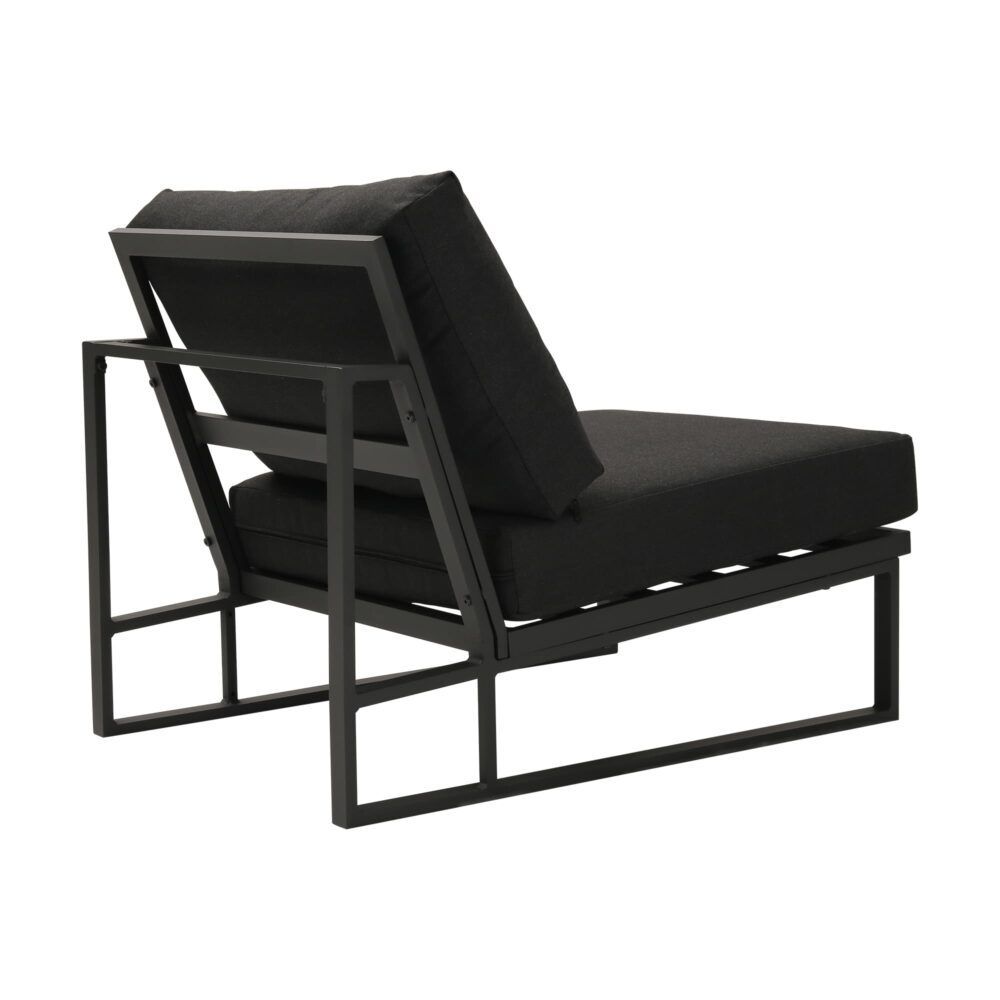 5 Seater Grandeur Lounge Suite - Charcoal Grey V264-OTF-545A-DGR-6PC