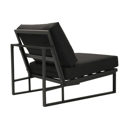 5 Seater Grandeur Lounge Suite - Charcoal Grey V264-OTF-545A-DGR-6PC